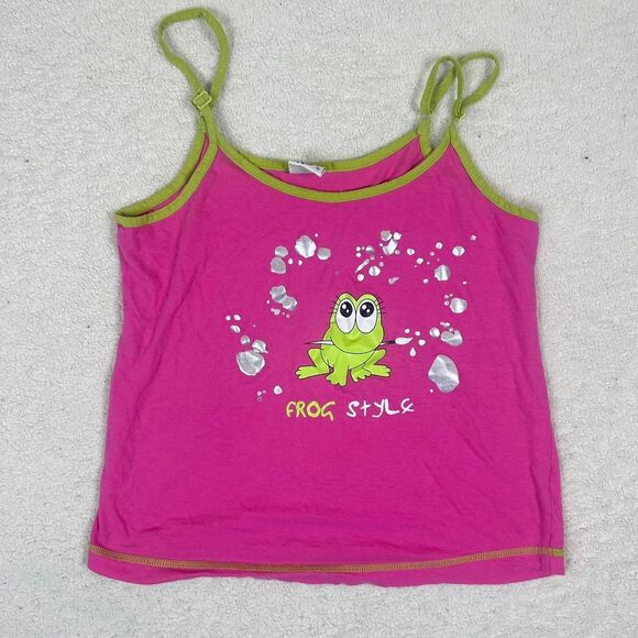 Frog Style Decor Mori Kei Kidcore Tank - Picture 1 of 3
